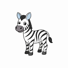 zebra, animal, isolated, mammal, white, black, zoo, safari, horse, striped, wildlife, wild, vector, cartoon, illustration, nature, stripes, hoof, cute, silhouette, animals, profile, stripe, fauna, hea