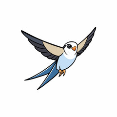 vector illustration of a bird