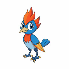 blue bird cartoon