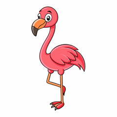 flamingo vector illustration