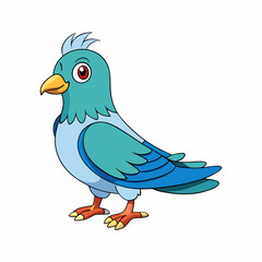 blue bird on a branch