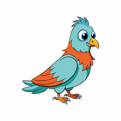 vector illustration of a bird