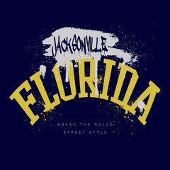 MobRetro typography university united states state vintage slogan print, 
highlighted grunge texture for graphic t-shirt or sweatshirt hoodie - Vectorile