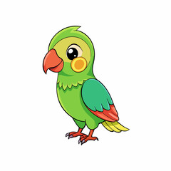 parrot on a branch
