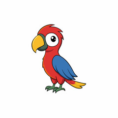 parrot on a branch