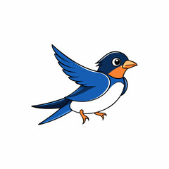 blue bird singing