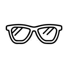Fototapeta premium Sunglasses Summer Accessory Icon Design