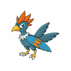 vector illustration of an eagle