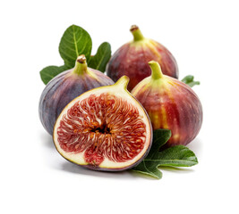 figs isolated on white background