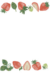 イチゴのフレーム２(ラインアップ)