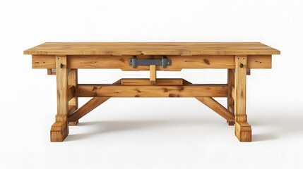 Rustic Wooden Table with Studio Shot. (1)