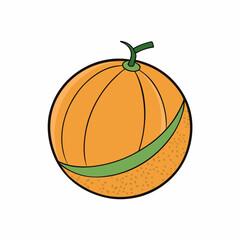 vector illustration of a pumpkin