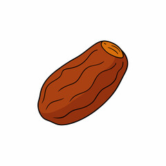 peanut isolated on white