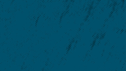 ブルートーンのドットグランジ背景素材
