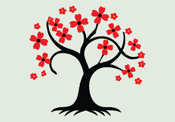 Obraz premium Minimalist PTSD Awareness Day Illustrations: Solid Color Vector Art Featuring Symbols of Hope, Recovery, Healing, and Support to Promote PTSD Awareness and Mental Health.