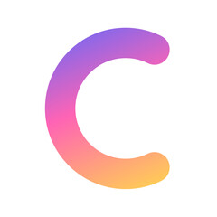  Letter C Initial Logo Design, Letter C Vector Template.