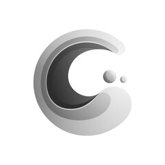  Letter C Initial Logo Design, Letter C Vector Template.