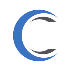  Letter C Initial Logo Design, Letter C Vector Template.