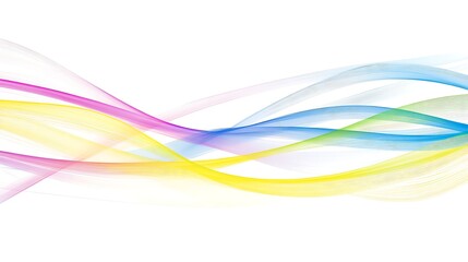 Colorful Waves Abstract Background. (3)