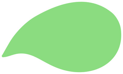 Colorful speech bubble