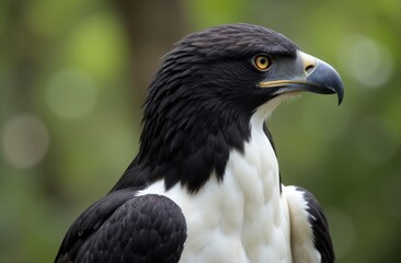 image of an Eagle perched on a sturdy tree branch