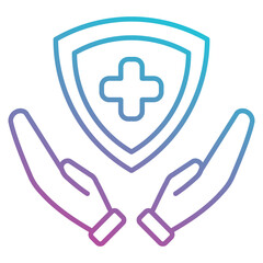 Obraz premium health insurance icon element for design