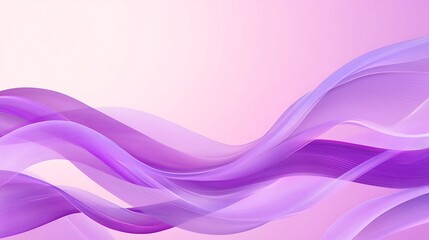 Abstract Purple Flowing Waves.