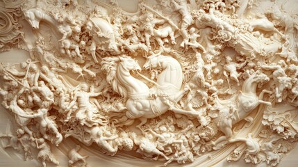 A beautiful swan-shaped carving made from a watermelon, gracefully displayed.