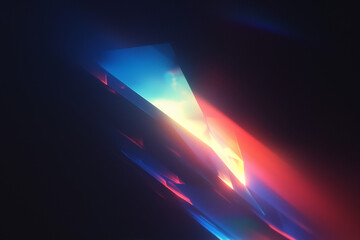 Rainbow Colorful Crystal Light Leaks Overlays &ndash; Vibrant Prism Effects