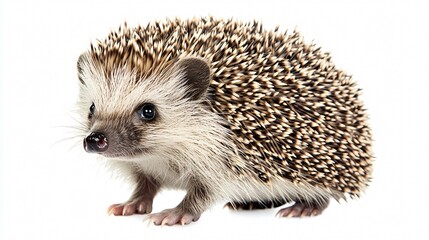 Obraz premium Professional Illustration of Small European Hedgehog