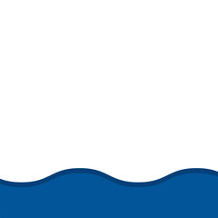 Wave Classic Shape Footer