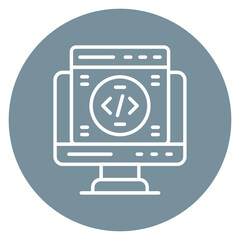 Web Coding Icon