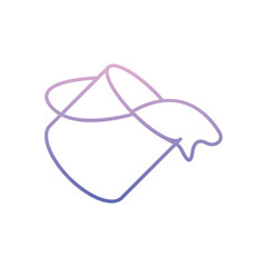 Paint Box Icon vector stock illustration