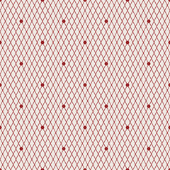 Simple Vintage lace seamless pattern in fine mesh and dots. Vector background © Ольга Гладій