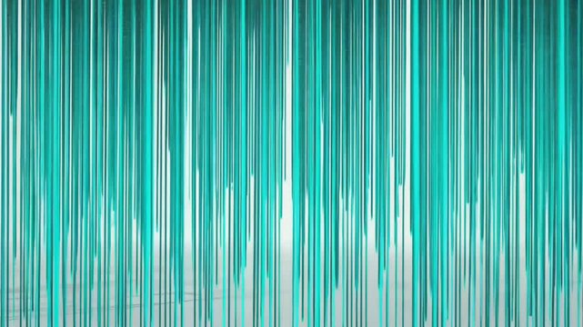 Abstract Vertical Lines Installation for Modern Art and Design Inspiration Generative AI