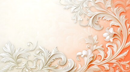 Elegant Floral Ornament Design.