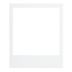 ポラロイド写真の画像合成用フレーム 