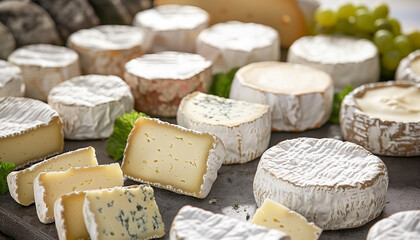 Magnifique plateau de fromages rustiques