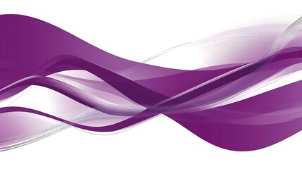 Abstract Purple Waves Background. (1)