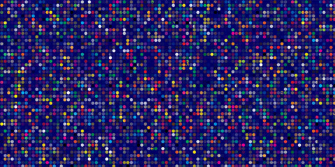 Light Multicolor, Rainbow vector modern geometrical circle abstract background. Dotted texture template. Geometric pattern in halftone style with gradient.