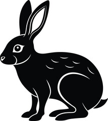 Obraz premium vector illustration of a rabbit