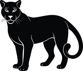 black panther vector