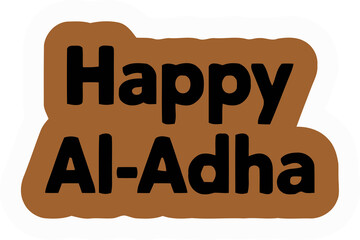 playful sticker design featuring the words 