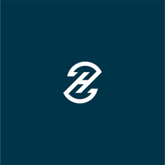 letter H logo with elegant concept
