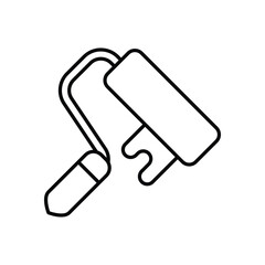 Paint Roller Icon vector stock illustration