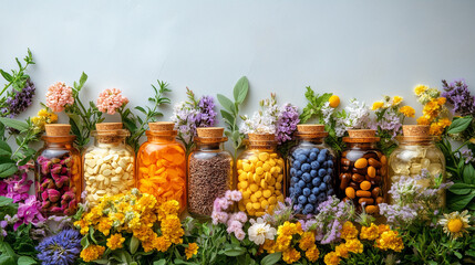 Fototapeta premium herbs and spices