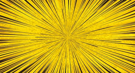 Obraz premium Golden Radiance Burst AI Generated