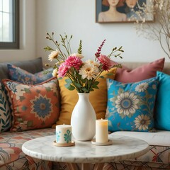 Flowers in a vase