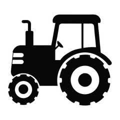 tractor isolated on white background