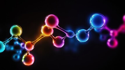 Vibrant molecular structure (2)